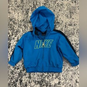 Nike Blue and Black Windbreaker Kids‎ Jacket 12 months